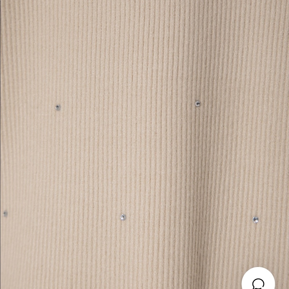 Lichi Rhinestone Embellished Ribbed Knit Cardigan - Picture 6 of 7